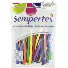 셈퍼텍스 요술풍선 260S 50p 세트, 레드 + 오렌지 + 옐로우 + 그린 + 블루 + 로얄블루 + 라일락, 1세트