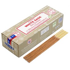 Heavensense Satya Nag Champa 線香 250g, 白鼠尾草