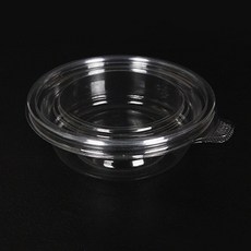 Cheonun Package 一次性圓形小菜容器 + 蓋子組 小, 100套