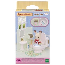 EPOCH Sylvanian Families 森林家族 嬰兒馬桶廁所公仔套組 5740, 1套
