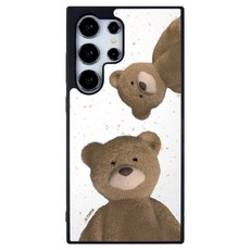 유스픽 디자인 알룸범퍼 브라운 베어 휴대폰 케이스