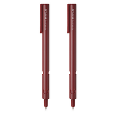 東亞PMS Sunstar 零手腕負擔 Top-pull自動鉛筆 紅色, 2個, 0.5mm