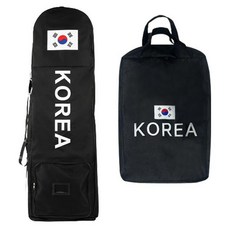 MPK International 國家代表太極旗輪式航空保護套 + 收納袋, 黑色