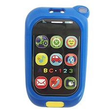 幼兒迷你音樂電話玩具, 藍色, 1個