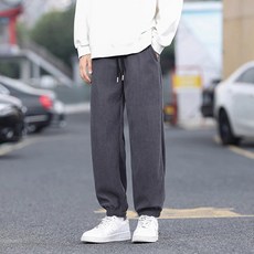남성용 패션플로우 심플의 정석 코듀로이 조거팬츠