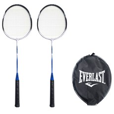 EVERLAST 羽毛球拍組合POWER LOCK 5.0, 電源鎖5.0(藍色), 1組