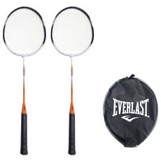 EVERLAST 羽球拍組 POWER LOCK 5.0, POWER LOCK 5.0(橘色), 1套