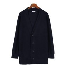 후리스타일 심플 오버핏 가디건 HRRIN 천무열