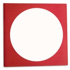 Allode 彩色框架彩色畫紙 TYPE 06 圓形西瓜, 20個