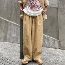 男款 DM Dude 寬鬆打褶長褲