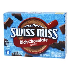 SWISS MISS 濃郁巧克力可可粉, 37.625g, 8入, 1盒