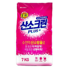 테크 산소크린 플러스 분말 표백제, 7kg, 1개