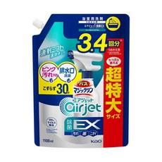 Kao 花王 Magiclean 魔術靈 air jet 除菌EX 浴缸用清潔泡沫噴霧補充包, 1.1L, 1袋
