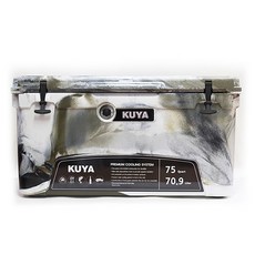 쿠야 캠핑쿨러 KUYA-75QT, 데저트카모, 70.9L