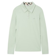 닥스(DAKS) 여성용 단색 긴팔 카라 티셔츠 DLTS4BE11