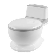 PAPASTOY bable puary 幼兒音樂便盆, 粉彩灰色