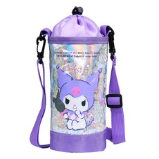 LiLFANT 三麗鷗明星 閃亮亮背帶水壺袋, 酷洛米