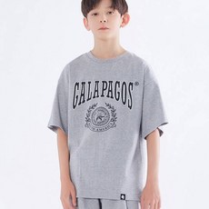 고스트리퍼블릭 GALAPAGOS 주니어 오버핏 반팔 면 티셔츠 JT-J338