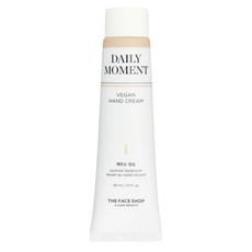 더페이스샵 데일리 모먼트 비건 핸드크림 01 해뜨는 침실 머스크향, 30ml, 1개