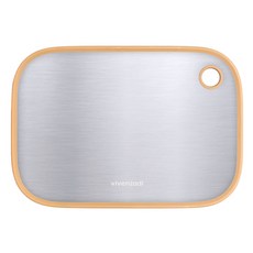 vivenzadi Starter 不鏽鋼雙面砧板, 1個, 混色