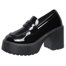 엘쏘 여성용 키높이 통굽 페니로퍼