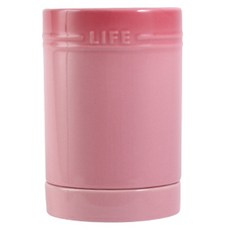 Block Mart 廚房陶器陶瓷彩虹餐具筒, 1個, 粉紅色