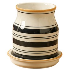 Block Mart 廚房陶瓷瀝水餐具筒, 1個, TYPE2