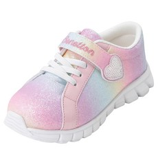 女童款抽繩愛心運動鞋 QCSHP3411