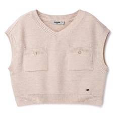 renoma kids 女童款寬鬆針織背心 VEST R2411K405