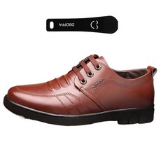 따봉오빠 남성용 라인 포인트 캐주얼 구두 3cm YY5098