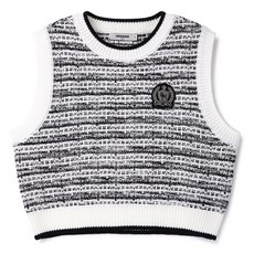 renoma kids 男童花呢寬鬆版型針織背心 R2411K401