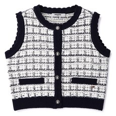 renoma kids 女童毛呢針織背心 R2411K406
