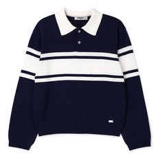 renoma kids 男童款翻領短版套頭針織衫 R2411K404