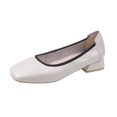 엘쏘 스퀘어토 펌프스 미들힐