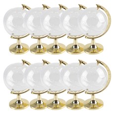 유니아트 지구본 만들기재료, 투명, 10개