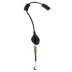 KHONEIM 薩克斯風金屬肩頸背帶 3W255, 1個, 黑色