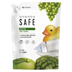 [비건라이프] 세이프 천연미네랄 마일드 주방세제 리필, 1L, 1개