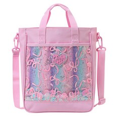 피터젠슨 여아용 리본 그라데이션 신주머니