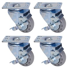 World Clean 靜音灰色煞車輪, 4個