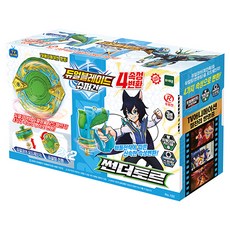 TOY TRON 雙刃超級槍 標準雷神索爾套組 戰鬥陀螺, 1個, 混合色