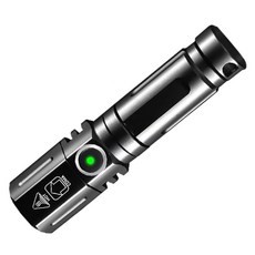 디제이디 WhiteLaser LED 충전식 줌 라이트 랜턴 손전등 DJ-52, 1개