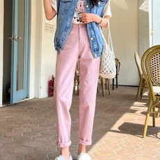 Pippin 女款剪裁線條鬆緊腰哈倫褲 79962