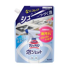 Kao 花王 Haiter 廚房清潔消臭泡沫噴霧補充包, 630ml, 1包