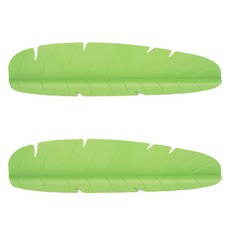 블럭마트 주방 싱크대 나뭇잎모양 물막이, 그린, 2개