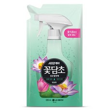 샤프란꽃담초 섬유탈취제 연꽃향 리필, 320ml, 1개