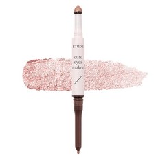 ETUDE 愛嬌眼線貼製造機眼線筆 0.1g+亮片 0.5g組, 微露玫瑰, 1支