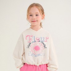 JELISPOON 女童款花朵圖案長袖長褲套裝