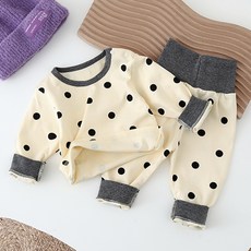 JOYMULTI 孩童款棉質防脹氣居家服套裝