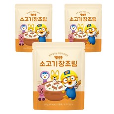 뽀로로 소고기 장조림, 100g, 3개