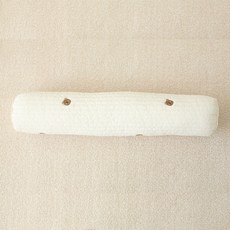 맘스포유 유아용 100수 누빔 자수 바디필로우, 곰이